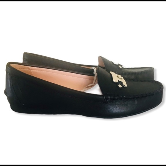 NWT Kade Spade NY Carmen Black Moccasins - Picture 3 of 3
